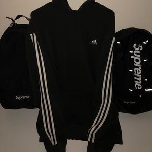 Adidas 3 Stripes Hoodie